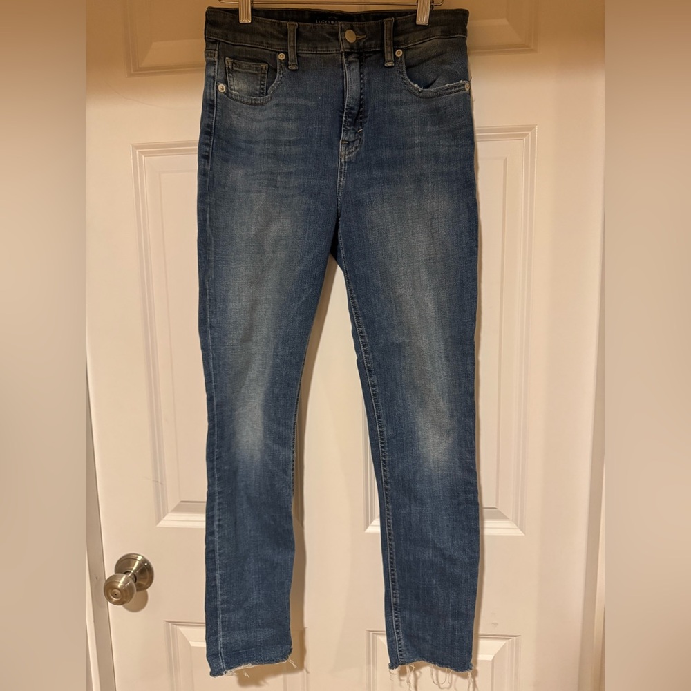 Lucky Brand Bridgette Skinny Blue Jeans | Size 4